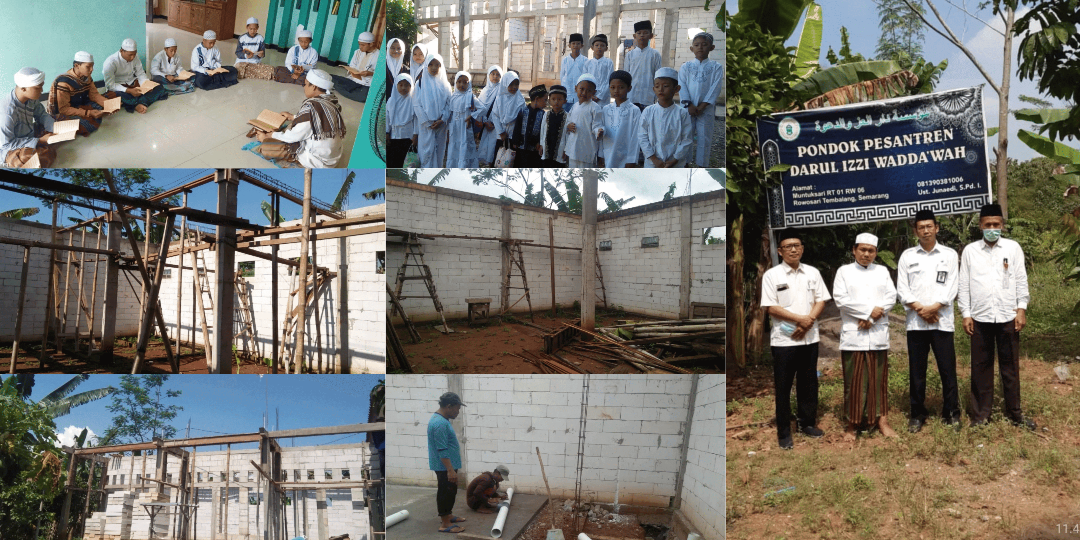 Wakaf Pembangunan Asrama Pesantren